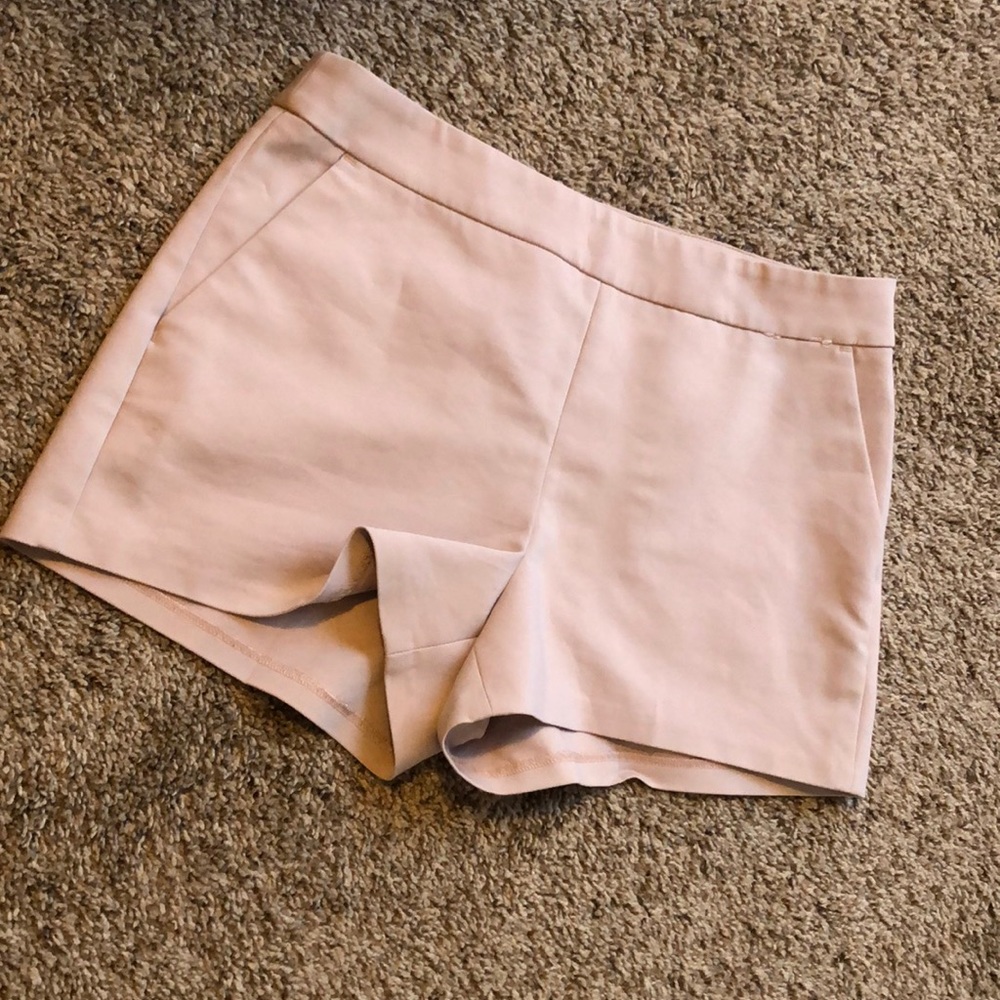 Soft pink short shorts